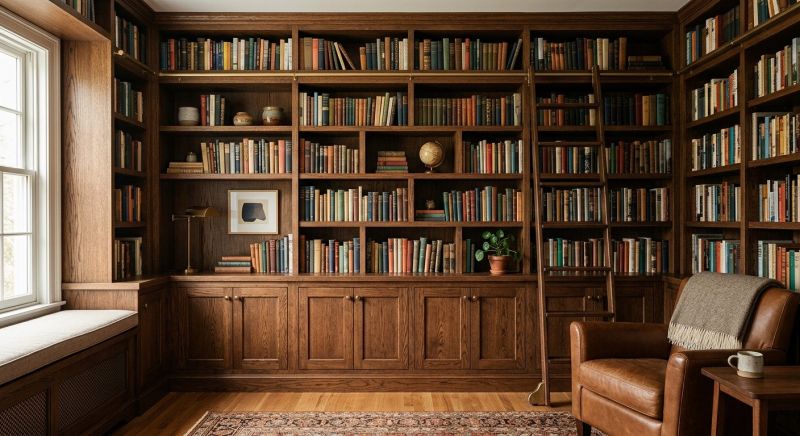 Custom Bookshelves Service in Raleigh, NC
