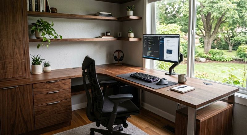 Custom Desk Installation in Annapolis, MD