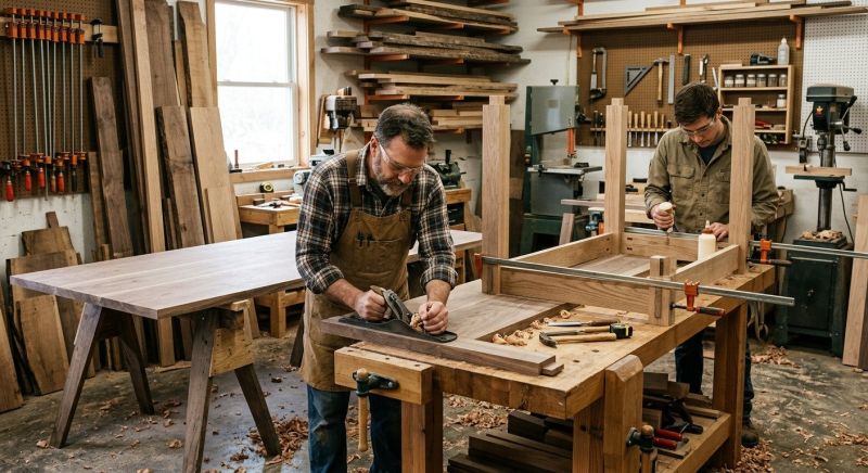 Custom Furniture Construction in Woodbridge, VA