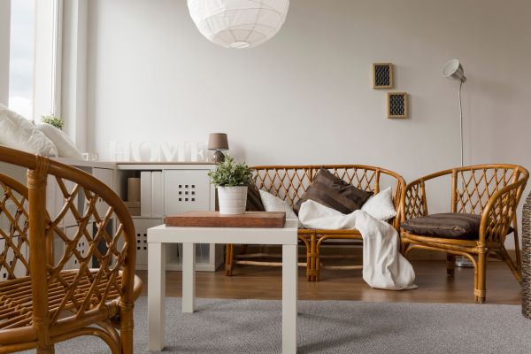 Wicker Furniture Makeover