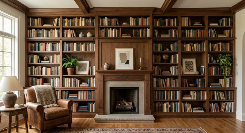 Bookshelves Installation in Durham, NC