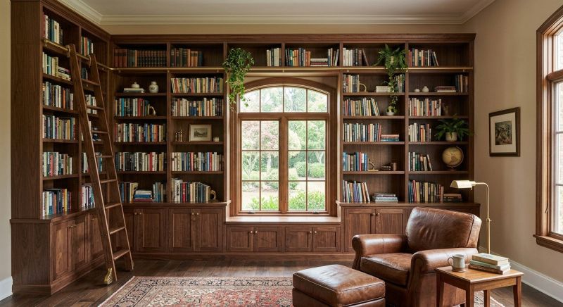 Bookshelves Installation in Woodbridge, VA