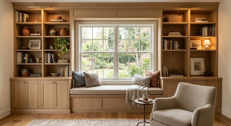Built In Furniture Construction in Alexandria, VA