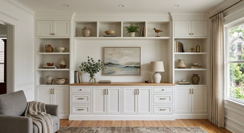 Built In Tv Cabinetry in Charlotte, NC