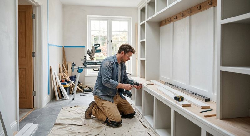Builtin Cabinets Installation in Woodbridge, VA