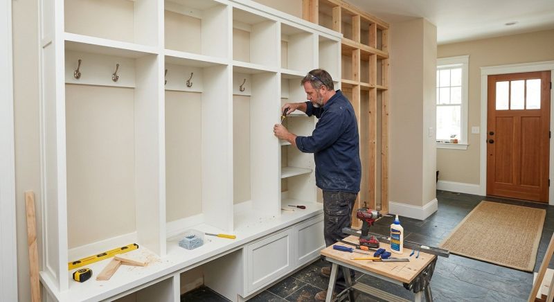Builtin Cabinets Installation in Fairfax, VA