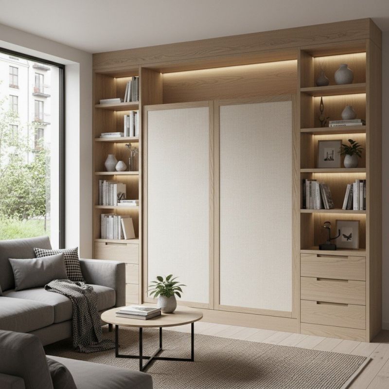 Custom Bookcase Installation in Frederick, MD