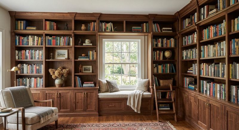 Custom Bookshelves Service in Winston Salem, NC