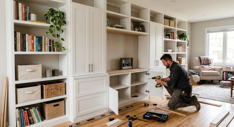 Custom Shelving Installation in Winston Salem, NC