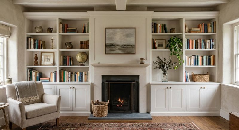 Fireplace Shelves Installation in Alexandria, VA