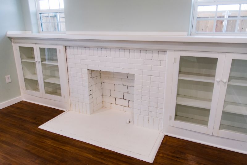 Fireplace Shelves Installation in Woodbridge, VA